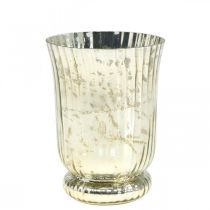 Artikel Lantaarn glazen theelichthouder theelicht glas Ø14.5cm H20cm