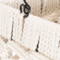 Artikel Hangende lantaarn, zomerdecoratie, macramé H35,5cm B19cm