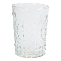 Artikel Lantaarn glas kaars glas theelichthouder glas Ø7,5cm H10cm