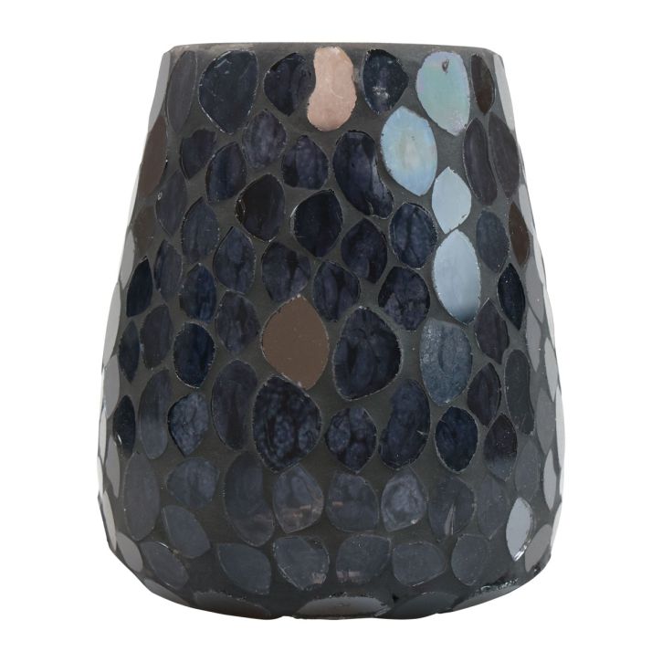 Artikel Lantaarn kerstkaarshouder zwart Ø11cm 2st