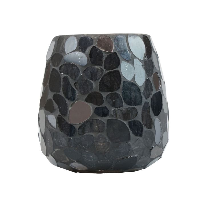 Artikel Lantaarn kerstkaarshouder zwart Ø10cm 2st