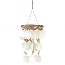 Artikel Windgong Capiz schelp decoratie Ø30cm H80cm