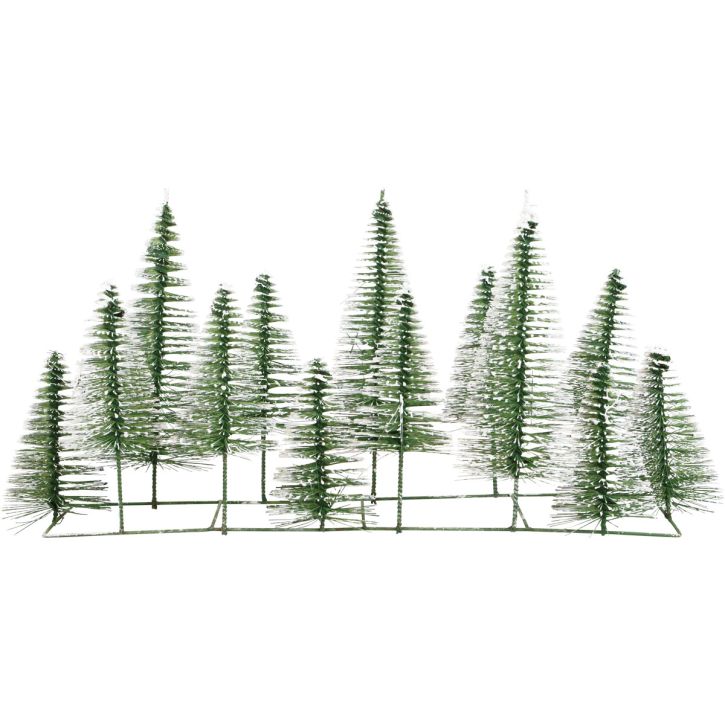 Winter bosdecoratie winterdecoratie tafeldecoratie Kerstmis 46×15cm
