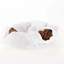 Artikel Ovale bloempot in de vorm van een dennenappel, 30 cm