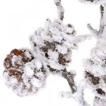 Kersttak deco tak kegeltak gesneeuwd 72cm