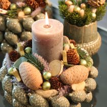 Artikel Cederappels, decoratieve ceder, naturel, 9-10,5 cm, 3 stuks
