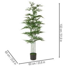 Artikel Kunstmatige bamboeboom, groen, 132 cm, kamerplant