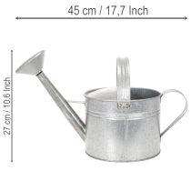 Artikel Vintage zinken gieter, 27 cm - plantenbak voor tuin en terras, metalen bloempot