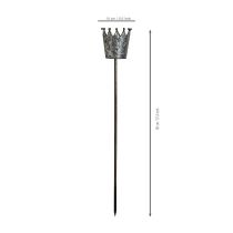 Artikel Decoratieve kroon in antieke stijl voor bloembed of plantenpot, 95 cm