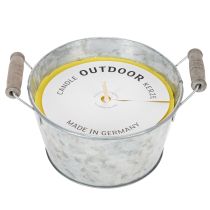 Artikel Citronella buitenkaars in emmer: sfeervolle verlichting en insectenwerend middel, 15 cm