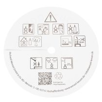 Artikel Kaars in een zinken emmer voor sfeervolle decoratie op terras en balkon (15 cm)