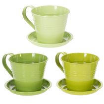 Artikel Plantenpotje, stijlvolle plantenpot voor individuele decoratie-ideeën, 11 cm, 6 stuks