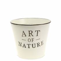 Artikel Bloempot zink creme Ø15cm H13.5cm