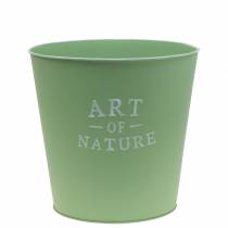 Artikel Bloempot zink Art of Nature mintgroen Ø17,5cm H15cm
