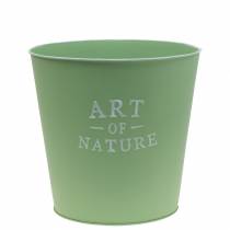 Artikel Bloempot zink Art of Nature mintgroen Ø17.5cm H15cm