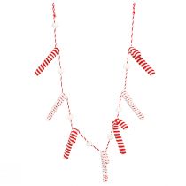 Artikel Snoepriet decoratieslinger Kerst rood wit L120cm