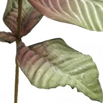 Kunstplant deco tak groen rood bruin foam H68cm