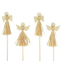 Artikel Adventsdecoratie engel decoratieve bloempluggen 5×11cm 12 st