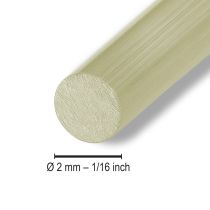 Artikel Aluminiumdraad Ø2mm champagne decoratief draad rond 500g 60m