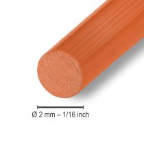 Artikel Aluminiumdraad oranje Ø2mm hobbydraad aluminium 500g 60m