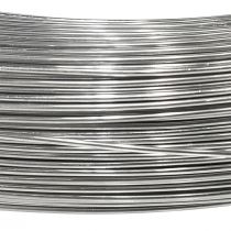 Artikel Hobbydraad zilver aluminiumdraad decoratief draad Ø1,5mm 1000g