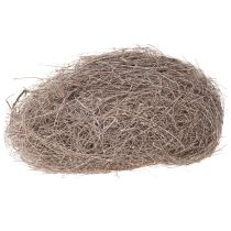 Artikel Knutselmateriaal palmvezels wit gewassen palmyra palm 1kg