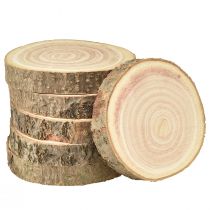 Artikel Boomschijf Paulownia klokjesboom naturel Ø12-14cm 6 st
