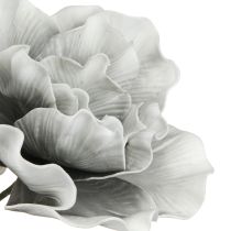 Artikel Bloemen Foam Grote Kunstbloemen Foam Grijs 85cm 2st