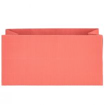 Artikel Bloementas extra lang met folie zalmroze 24x12cm 6 st