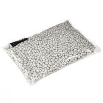 Artikel Schitterende decoratieve kralen 4mm - 8mm wit 1l