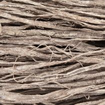 Artikel Decoratieve vezels voor handwerk natuurlijk bruin wit natuurlijke materialen 500g