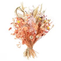 Artikel Gedroogde bloemenboeket, kleurrijk en exotisch, 55 cm, 120 g - Levendige, decoratieve en onderhoudsvriendelijke woondecoratie in boho-stijl