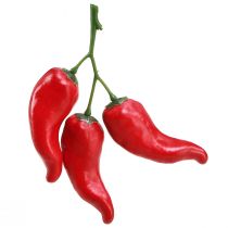 Artikel Chilipepers rood voerdummy 9cm op tak 3 st