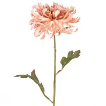 Artikel Chrysanten Roze Zalm Kunst Ø13cm L72cm 2st