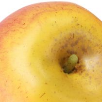 Artikel Decoratieve appelgele en rode decoratieve fruitvoerdummy Ø9cm