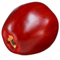 Artikel Decoratieve rode appel, decoratief fruit, Ø8cm H9.5cm, Red Delicious, 4 stuks