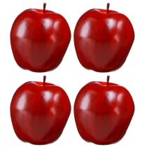 Artikel Deco appel rood Deco fruit Ø8cm H9,5cm Rood Delicious 4 st
