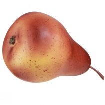 Artikel Decoratieve peer, geelbruin, herfst, oogst, tafeldecoratie set van 4, Ø8,5cm