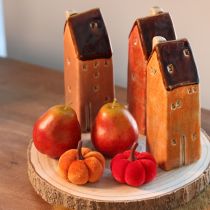 Artikel Decoratieve rode peren, Ø5,5 cm, H6,5 cm, 12 stuks, decoratief fruit