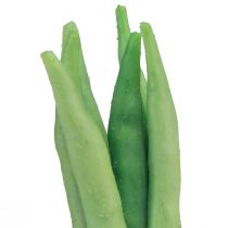 Artikel Decoratieve Bonen Kunstgroenten Groen Real Touch 17cm 6 st