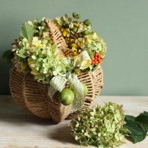 Artikel Decoratieve pompoen raffia natuurlijke rustieke herfstdecoratie Ø25cm H25cm