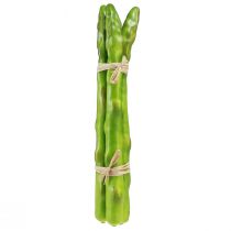 Artikel Decoratieve Asperges Groen Kunstgroente L22cm Ø1,5cm 3st
