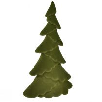 Artikel Decoratieve dennenboom gevlokte kerstboom groen 60cm
