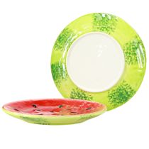 Artikel Decoratief bord Keramiek Bord Watermeloen Keramiek Ø16cm 2st