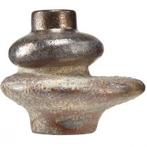 Artikel Decoratieve vaas keramiek metallic look siervaas 19×18×16cm