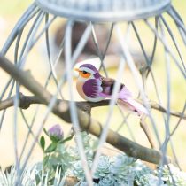 Artikel Decoratieve vogelveren op draad 6 assorti 8x3,5cm 12 st