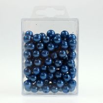 Artikel Decoratieve kralen Ø10mm blauw 115 st