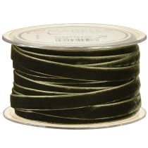 Artikel Fluwelen lint groen cadeaulint fluweel donkergroen 10mm 20m