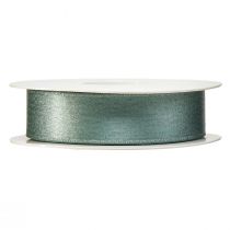 Artikel Decoratief lint glinsterend groen glamour 25mm 20m