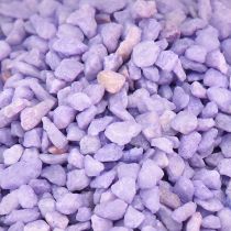 Artikel Decoratiekorrels lila sierstenen paars 2mm - 3mm 2kg